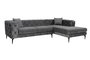 Atelier Del Sofa Como Eco Right - Antracita, Negro